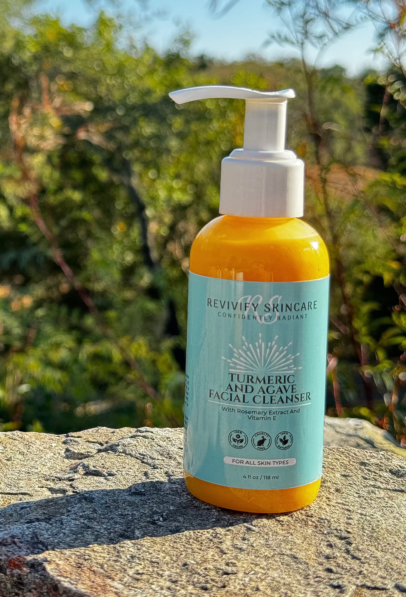 Turmeric And Agave Facial Cleanser